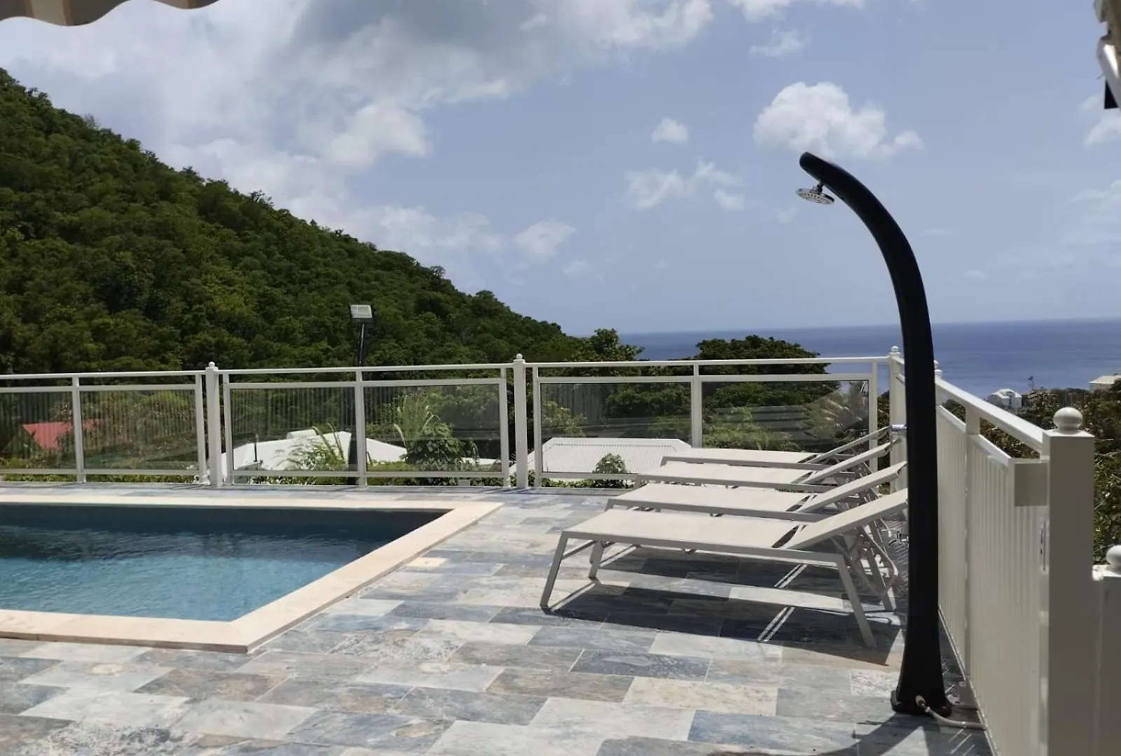 Villa De La Marina Avec Vue Sur La Mer Et La Montagne Gourbeyre Gwadelupa
